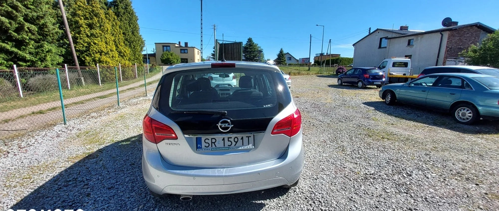 Opel Meriva cena 27700 przebieg: 132000, rok produkcji 2014 z Rydułtowy małe 211